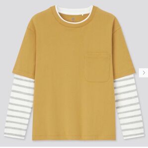 KIDS レイヤードクルーネックT(長袖)