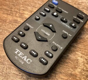 TT-126■送料込■ TEAC ティアック ステレオ プリメインアンプ コントローラー リモコン 音響機器 RC-1318●ジャンク扱い/くGOら