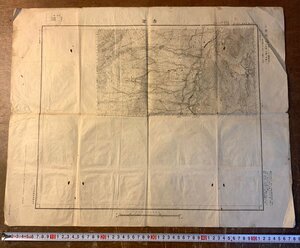 RR-5303 ■送料込■ 新潟県 赤倉 赤倉温泉 信越線 太田切川 地図 古地図 地理 資料 古書 古文書 明治44年 印刷物 ●破損多数有/くKAら