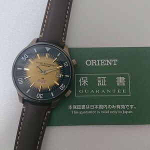 Ограниченная модель неиспользованная Orient King Diver RN-AA0D14G Пробуждение Автоматическая цена намокания 49 500 иен