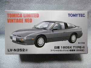 未開封新品 トミカ リミテッド ヴィンテージ ネオ LV-N252a 日産 180SX TYPE-Ⅱ スペシャルセレクション装着車（89年式）