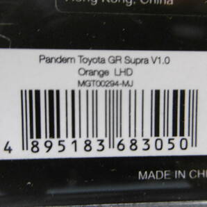 未開封新品 MINI GT 294 mijo Exclusives Pandem Toyota GR Supra V1.0 Orangeの画像6