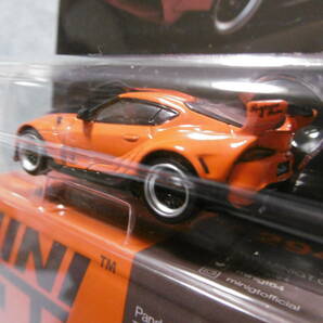 未開封新品 MINI GT 294 mijo Exclusives Pandem Toyota GR Supra V1.0 Orangeの画像4