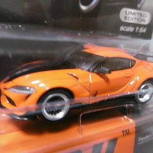 未開封新品 MINI GT 294 mijo Exclusives Pandem Toyota GR Supra V1.0 Orangeの画像3