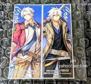 閃の軌跡 10周年記念展 特典 非売品 ノベルティ ステッカー クロウ ファルコム falcom 検索 零の軌跡 碧の軌跡 創の軌跡 秋葉原 10周年展