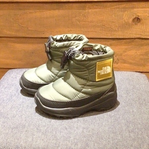 ノースフェイス NFJ52280 K Nuptse Bootie Logo Short ヌプシ ブーティ ロゴ ショート TM 14cm キッズ ブーツ 未使用 新品 正規品