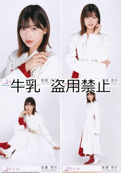 渡邉理佐 生写真 コンプ 櫻坂46 BAN