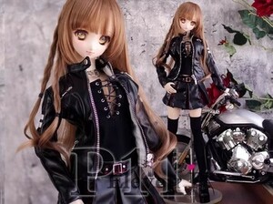 【ELEVEN.P】DD SS|S|M||L|DY胸少女用お洋服*Motorcycle Girl A*
