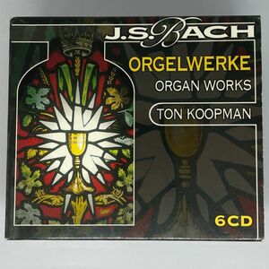 CD バッハ オルガン曲集6枚組 トンコープマン / j.s.bach ORGAN WORKS Ton Koopman