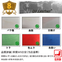 【DY.leather　正品】「A3サイズ/品質8/1.5mm」国産新品特価 ヌメ革はぎれきなり　ナチュラル　タンニンなめし~送料無料~_画像5