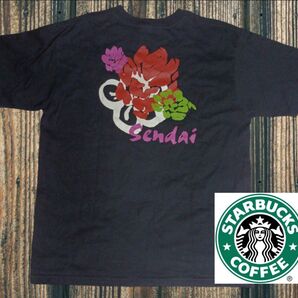 TEAZ STARBUCKS COFFEEスターバックス コーヒー Tシャツ仙台 SENDAI 半袖Tシャツ