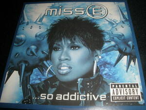 ミッシー・エリオット ミスE…ソー・アディクティヴ ジェイ・Z イヴ ティンバランド オリジナル 紙 Missy Elliott MISS E...SO ADDICTIVE