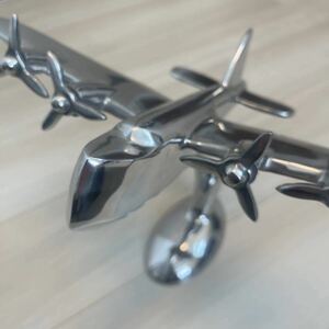 [ aluminium *B17] display model plain aircraft warplane Vintage goods private person import bo- wing second next large war 158 ⑭