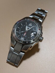 人気のGMT・パーペチュアルカレンダー仕様 セイコー8F56-0060　SEIKO 