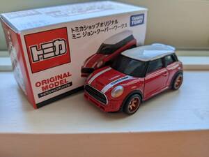 トミカショップオリジナル トミカ ミニ ジョン・クーパー・ワークス 改造 カスタム 箱付き MINI COOPER