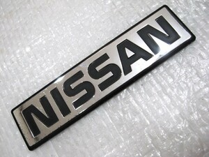 ★希少 NISSAN 日産 ブルーバード? BLUEBIRD 910? U11? U12? 新品 DATSUN 取付車種＆型式不明 シルバーエンブレム 1点 旧車3