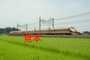 鉄道写真データ（JPEG）、00496153、100系（103F）、特急スペーシア、東武鉄道伊勢崎線、姫宮〜東武動物公園、2015.07.30、（7360×4912）