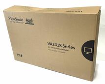 ViewSonic ビューソニック 23.8型 液晶モニター VA2418-SMH-7 フルHDディスプレイ VS16422 ブラック 23.8インチワイド 2022年製 箱保付き_画像10