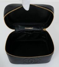 CHANEL シャネル キャビアスキン ココマーク レザー バニティバッグ 90S VINTAGE b7148_画像7