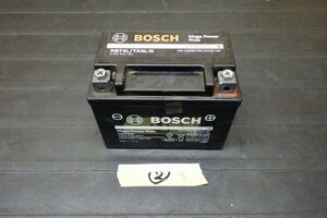 【231032】☆ 中古バッテリー(2)4L ジャンク 【検索：ボッシュ BOSCH 4L-BS カブ FTR250 NSR250 MC18 MC21 MC28 RGV250ガンマ VJ22 R1-Z