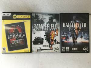 ●○E501 Windows Battlefield バトルフィールド 海外版 3本セット○●