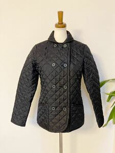 o.美品★キルティングジャケット【トラディショナルウェザーウエアTRADITIONAL WEATHERWEAR】34in Sサイズ★黒★配送80サイズ