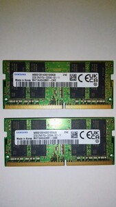 【送料無料】PC4-3200AA(DDR4) 32GB SO-DIMM 2枚組