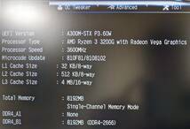 【ジャンク】ASRock ベアボーンPC DeskMini A300 Ryzen3 3200G 8GBメモリ ストレージなし_画像7