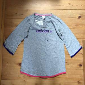 新品★adidas neo/アディダス ネオ リラックス大きめサイズ デザインTシャツ レディース★