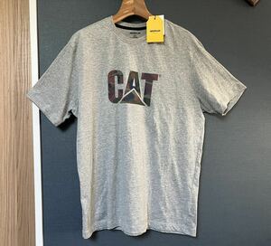 【新品未使用】CAT メンズ Caterpillar Tシャツ サイズ L キャタピラー　送料無料