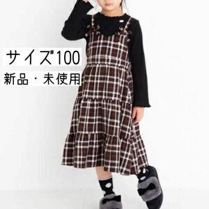 100サイズ 新品 スラップスリップ bebe ワンピース