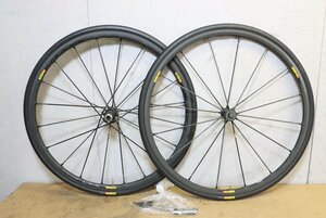 ○MAVIC マビック R-SYS SLR Exalith シマノフリー 11s対応 クリンチャー カーボンスポーク ホイールセット 美品