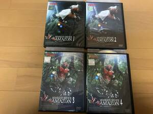 MASKED RIDER AMAZON 仮面ライダーアマゾン　全４巻　レンタル版