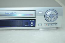 Victor ビクター HR-S300 S-VHS ビデオデッキ ビデオカセットレコーダー 　清掃・簡易メンテ　VHS,S-VHS再生確認_画像3