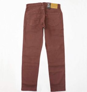 【Levi's／リーバイス】502 テーパード ストレッチ ブラウン系 W34（未使用・未着用品）