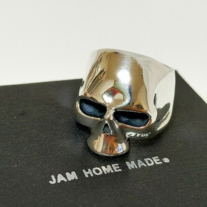 JAM HOME MADE ジャムホームメイド レボリューション スカル リング 指輪 23号 silver925/シルバー925