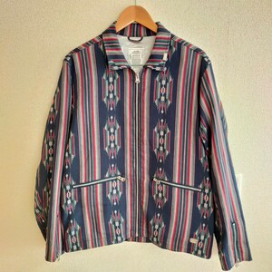 CRIMIE クライミー NATIVE JACQUARD SWING TOP JACKET ネイティブスウィングトップジャケット 20SS L ネイビー(紺)