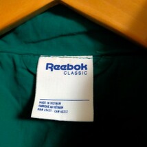 REEBOK リーボック クラシックス ベクター トラック ジャケット Classics Vector Track Jacket ナイロンジャージ O（XL) グリーン×ピンク_画像4