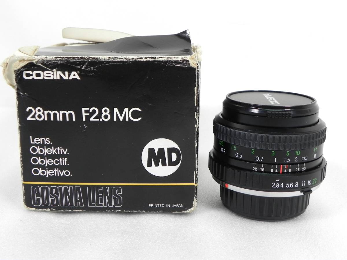 cosina 28mm F2.8の値段と価格推移は?|6件の売買データからcosina