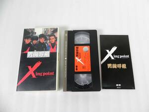 [Q9883]VHS 男闘呼組 Xing point ビデオテープ