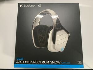 ロジクール　ゲーミング　ワイヤレス　ヘッドセット G933 ARTEMIS SPECTRUM SNOW WIRELESS Logicool　中古　白