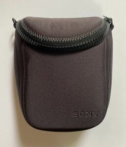 USED・中古★SONY ソニー 純正【デジタル一眼レフカメラケース/ソフトキャリングケース ブラック黒】バッグインバッグ 軽量100g 頑丈 丈夫