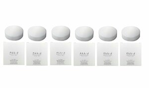 【定価2200円×6個セット】ALL-J (オールジェイ) 洗顔石鹸　スムースリッチスキン 60g　黒ずみ 毛穴ケア　泡立てネット付