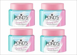 【100ml×4個セット】 POND'S(ポンズ) クレンジングバーム　透明感のある肌へ　新品