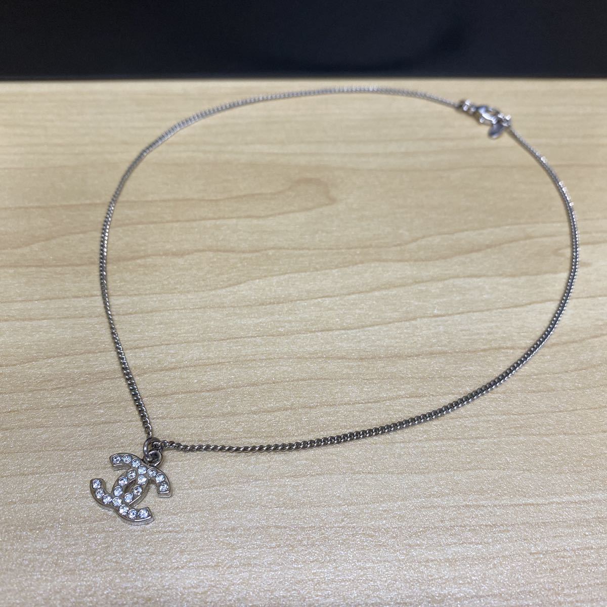 シャネル CHANEL プレート ネックレス シルバー 99A 1999秋冬|PayPay
