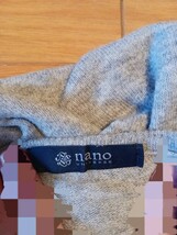 nano・universe　ナノ・ユニバース　タートルネックセーター　グレー　メンズXL　薄手　_画像5