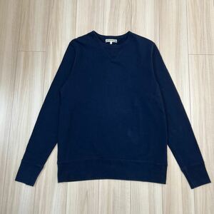 Merz b. Schwanen/メルツ・ベー・シュヴァーネン 346 Crew Neck Sweatshirt (Ink Blue)