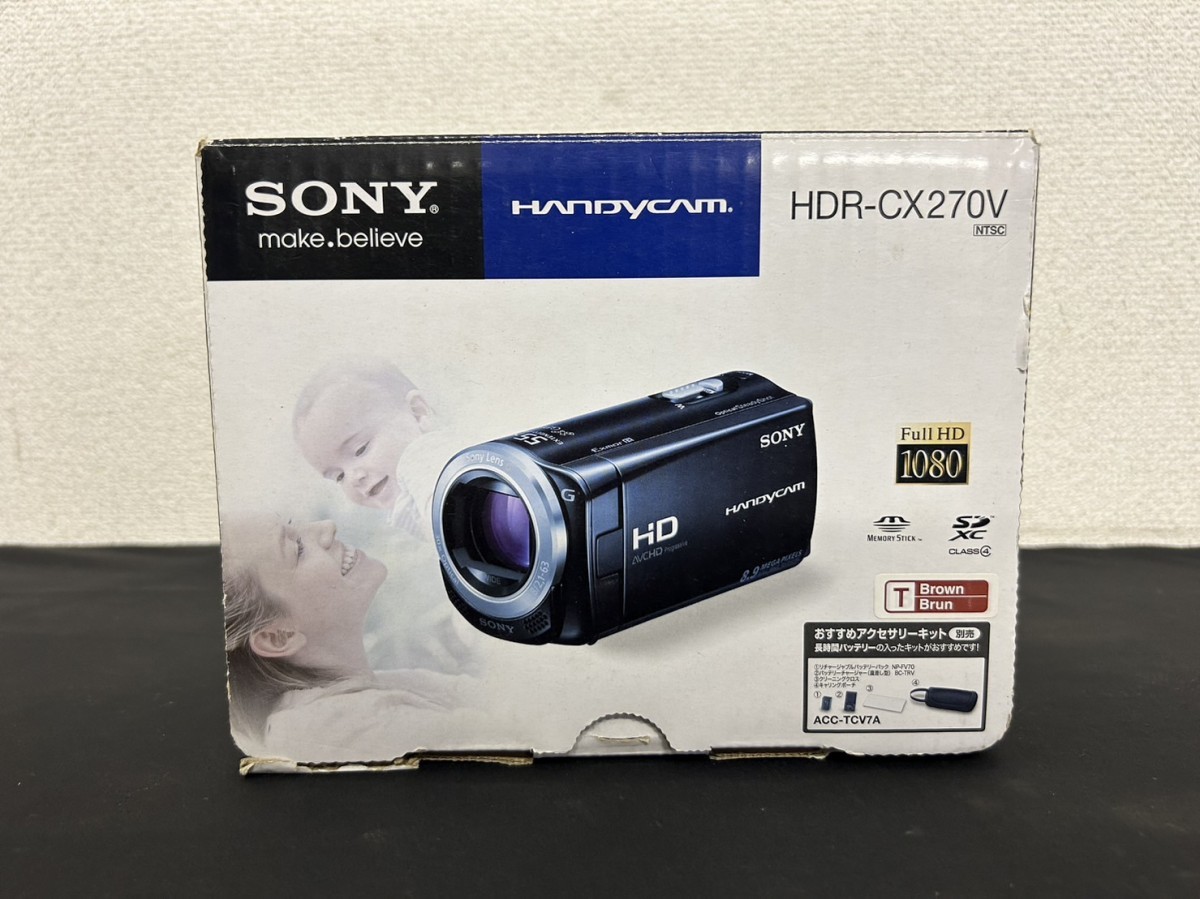 SONY HDR-CX270V (B) [クリスタルブラック] オークション比較 - 価格.com