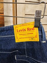 LEVI'S RED BAGGY リーバイスレッド バギーデニムパンツ ジーンズ ワイド size 34_画像4