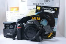 ★極上美品★ ニコン Nikon デジタル一眼レフカメラ D60 ブラック ボディ B008 #480_画像1
